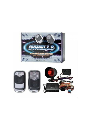 İnwells 3805 Oto Alarm Sistemi Sürgü- Kumandalı