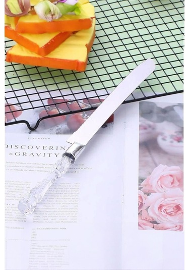 2 Li Paslanmaz Çelik Pasta Servis Seti Spatula Seti Standart
