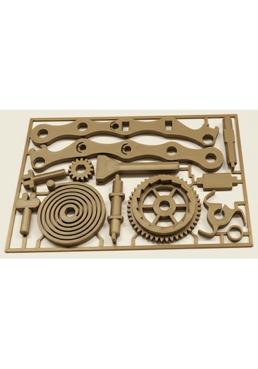 Kurmalı Araba Kit Card - Eğitici Oyuncak
