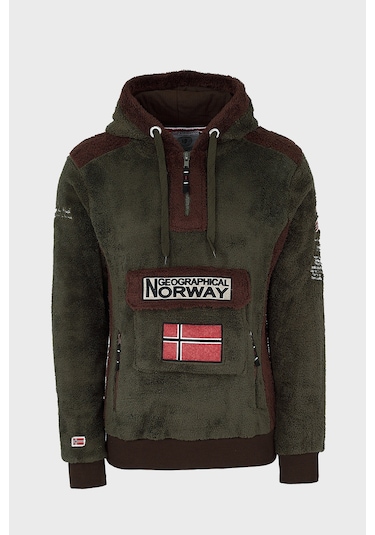 Norway Geographical Erkek Sweat Gymclasssherco Haki