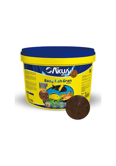 Artakua Baby Fish Granül Yavru Balık Yemi 200 Gram