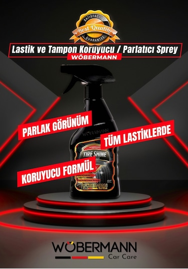Wöbermann 2'li Araba Oto Lastik Jant Tampon Bakım Seti