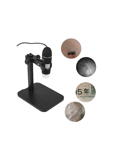 Triline 1000x 2mp Dijital Standlı 8 Ledli Usb Otg Mikroskop