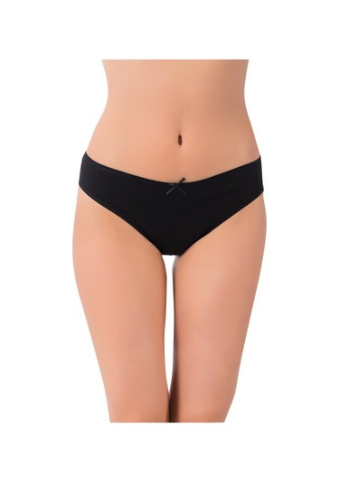 5 Adet Lüx Drm Bayan Bambu Yüksek Bel Bikini Külot Slip 3150