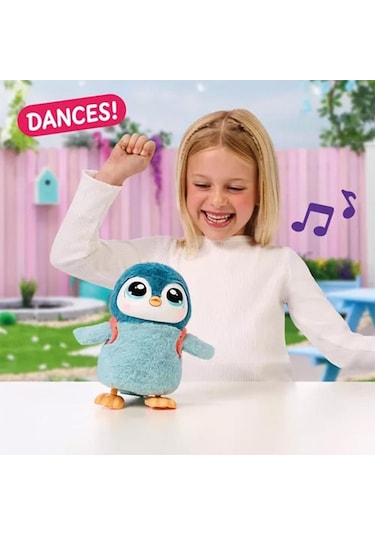 Peluş Sesli İnteraktif Paytak Yürüyen Penguen Peluş Oyuncak Little Pets