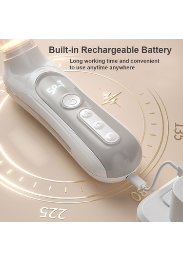 Geeksen Bebekler İçin Otomatik Nazal Aspiratör - 5 Emme Seviyeli, Sessiz, Renkli Işık Ve Yatıştırıcı Müzik, 3 Silikon Uçlu