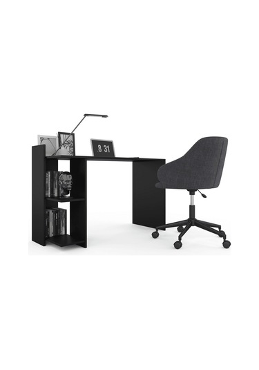 Malta Ofis Masası - Siyah