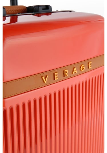 Verage Gm20076w Alüminyum Kabin Boy Valiz-turuncu Turuncu