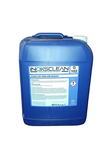 İnoksckean G 102 Cam Temizleme Maddesi Esanslı 5 L