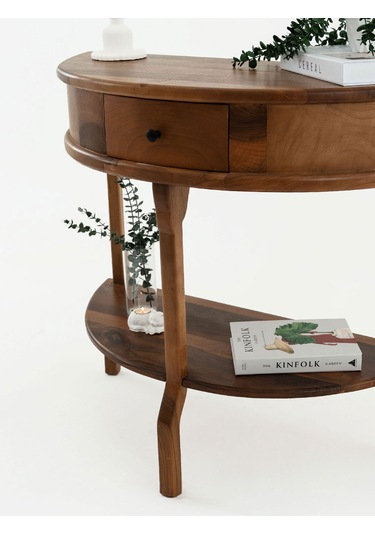 Elya Yarım Ay Dresuar Ceviz