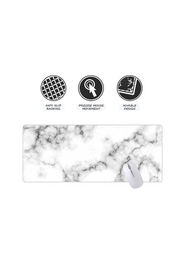 Mouse Pad Mousepad Masa Altlığı Turuncu 900x400x2mm Turuncu