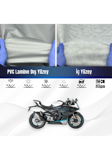 Cf Moto 450 Sr Su Geçirmez Motosiklet Brandası Motor Branda