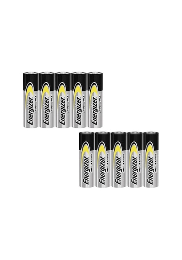 Energizer Industrial Aaa Alkalin İnce Kalem Pil 10 Adet