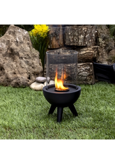 Garden With Ware Dekoratif Ayaklı Gaz Lambası