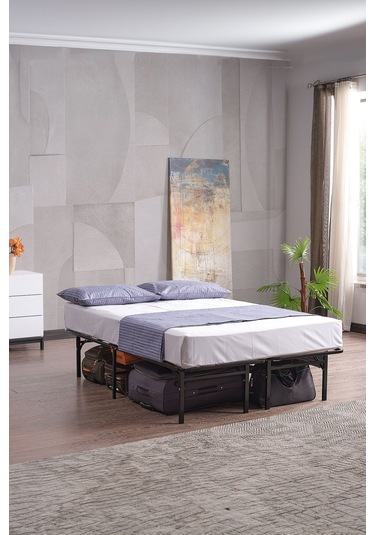 Aksviva Smart Base Çift Kişilik Katlanır Metal Karyola