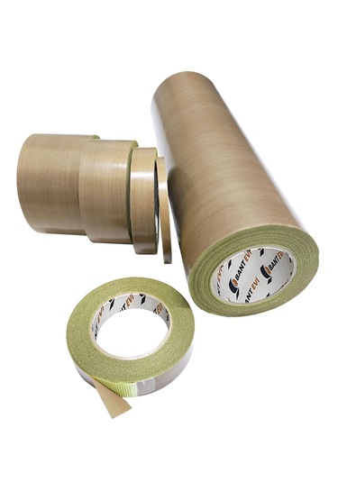 Teflon Bant 25mmx10mt Yapışkanlı Teflon Kaplı Cam Kumaşı Ptfe