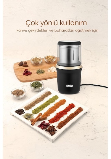Sinbo SCM-2997 Kahve & Baharat Öğütücü