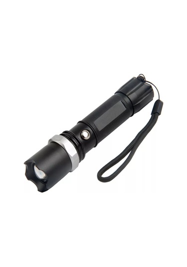 Profesyonel Şarjlı El Feneri Uzun Menzilli Şarjlı Zoomlu Süper Gü Çok Renkli