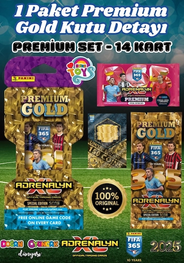 Fıfa 365 2025 Adrenalyn Premıum Gold Card