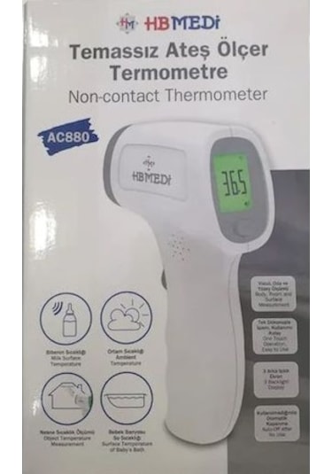 HB Medi AC-880 Temassız Ateş Ölçer