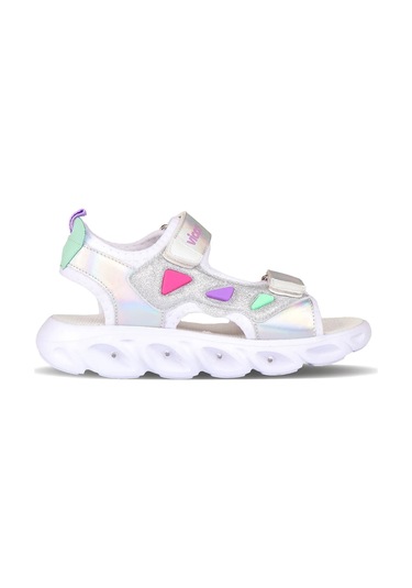 Vicco Hilda Günlük Cırtlı Kız Çocuk Işıklı Sandalet 321.24y.204 Beyaz