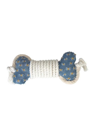 Eastland 30 x 5 CM İpli Peluş Kemik Köpek Oyuncağı