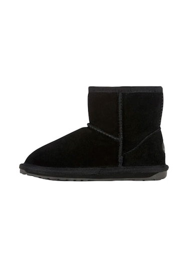 Emu Australia Emu Australia Unisex Çocuk Bot Wallaby Mini Siyah 98 Siyah