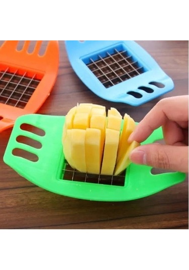 Pratik Patates Kesme Aleti Çok Renkli