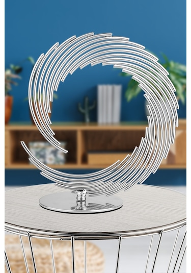 Begüsa Bakü Metal Aksesuar Biblo 31 Cm Krom