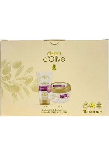 Dalan D'Olive Besleyici Hızlı Emilen Organik Üzüm Çekirdeği Krem
