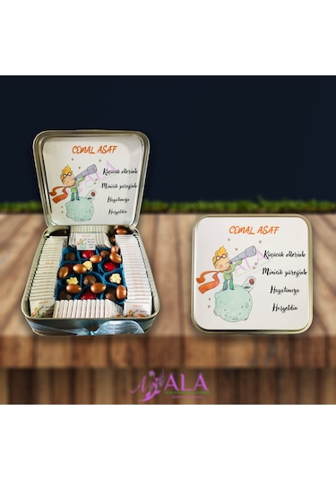 Ala Çikolata Hediyelik Çikolata Kutusu 48 Adet Madlen Chocolate 250 G