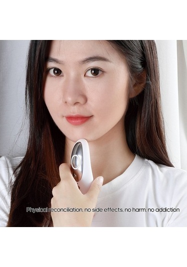 Tongxida Usb Şarjlı Mikro Akım Uyku Yardımcısı - Hızlı Uyku Sağlama Ve Uyku Bozukluklarını Gideren El Tutulu Cihaz Beyaz Beya Beyaz