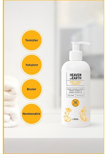 Heaven on Earth Bebek ve Çocuk Şampuanı 300 ML