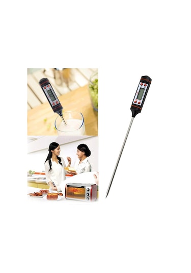 Tp Termometre Daldırma Saplama Dijital Gıda Termometresi Thr163