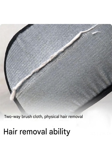 Folinda Evcil Hayvan Tüy Temizleme Eldiveni 4 Adet - Çift Taraflı Silikon Tüy Kaldırıcı, Komşu Ve Yıkama İçin Uygun, Tüm Evcil Hayvanlar İçin Siyah