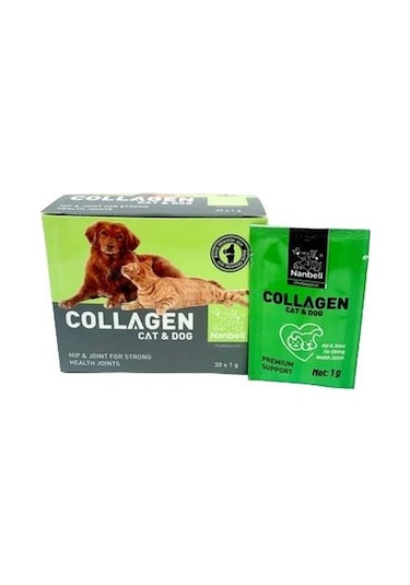 Nanbell Collagen Kedi Köpek Kolojen 30 x 1 G