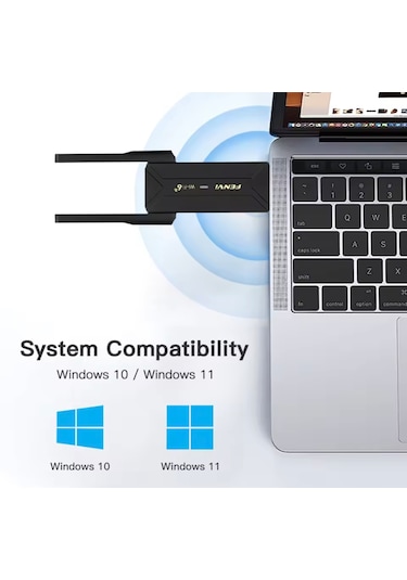 Fu-ax900 Wifi-6+bluetooth 5.3 Adaptörü Yüksek Çekim Ce Sertifika