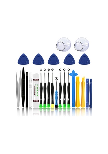 Skycity Telefon Tamiri İçin Çok Amaçlı Tornavida Seti: 20-25 Parça Metal+plastik Takım, Çözme Ve Tamir Aletleri