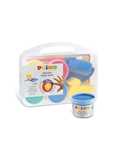 Primo Parmak Boyası Hediye Seti 4 Renk 14 Parça