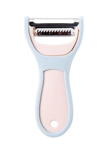 Meyve Sebze Soyucu Planer Patates Havuç Mutfak Aracı Bej , Boyut:meyve Sebze Soyucu Planer Bej Mavi