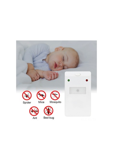 Xiyyadms Ev Elektromanyetik Sinyal Fare, Sinir, Atıcı - 220v Avrupa Standartı Beyaz