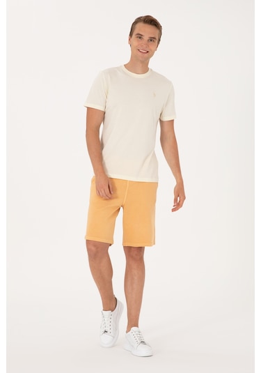 U.s. Polo Assn. Erkek Kavun Şort Örme 50298037-vr202 Kavun