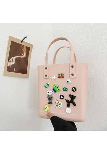 Sade Ve Şık Ebeveyn-çocuk Çok Yönlü Taşıma Çantası-pembe Açık Pembe