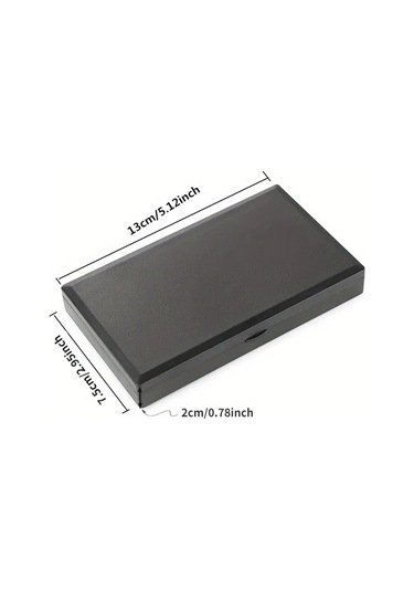 Hightower 1 Adet Mini Paslanmaz Çelik Cep Terazisi 0.01g Hassasiyet 500g Kapasite Altın Tartı Siyah Boyut