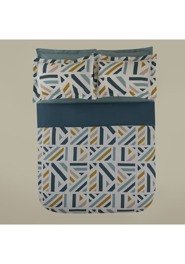 Karaca Home Morgan %100 Pamuk Tek Kişilik Nevresim Takımı Yeşil Yeşil