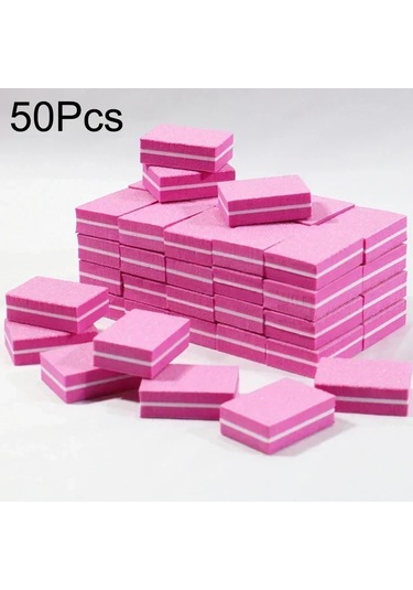 10-100 Adet Mini Parlatıcı Zımpara Dosyaları Blok Pedikür Manikür Bakımı Tırnak Sanat Tampon Lehçe Manikür Pedikür Tırnak Törpüsü Araçları Ordu Yeşil