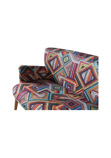 Mobilyabazari Mobilya Bazari Çay Seti 2 1 1 Koltuk Takımı Salon, Balkon, Ofis Çok Renkli