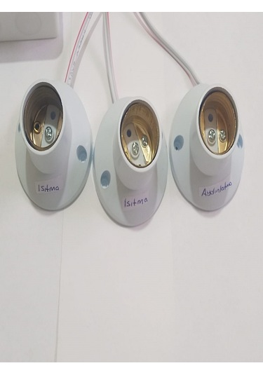 Karahisar Kuluçka Termostat Kontrollü 2 Isıtma 1 Aydınlatma Seti Hayvan Kulübe Isıt