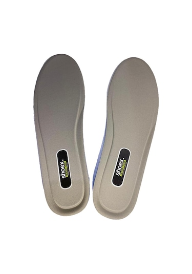 Ayakcenter Shoex Gri Memory Foam Insole Ayakkabı Tabanlık Gri