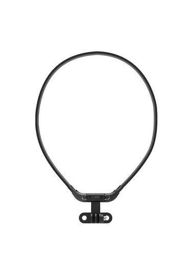 Pazly Startrc Boyun Askısı Kamera Tutucu Siyah Gopro Insta360 Djı Uyumlu Dikey Yatay Montaj Telefon Klipsi